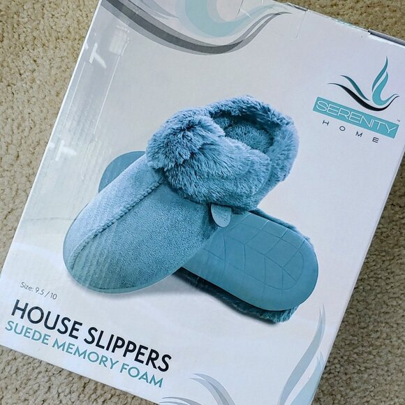 Serenity Home House Slippers - NEW! - Picture 1 of 3